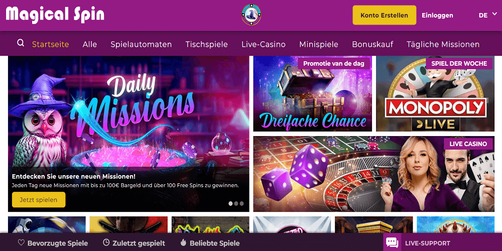 Magical Spin Spielautomaten